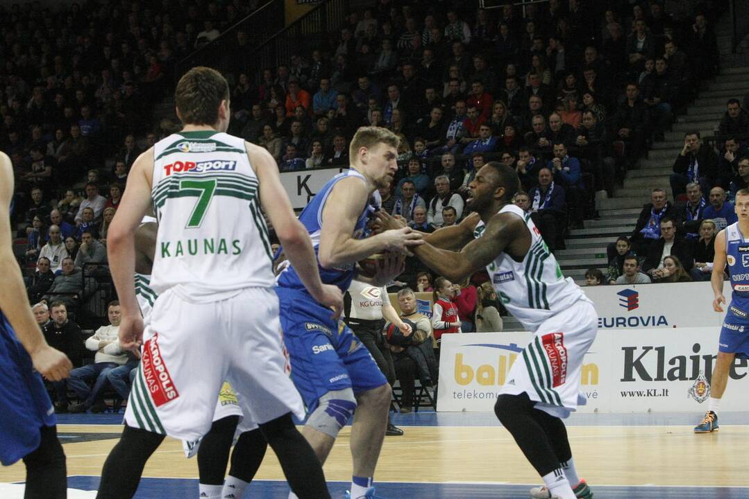 LKL rungtynės „Neptūnas” - „Žalgiris”