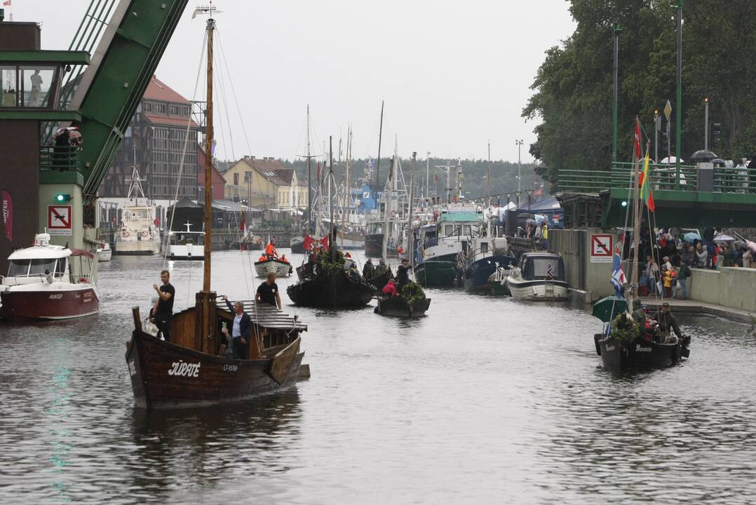 Tradicinių ir istorinių laivų paradas „Dangės flotilė“