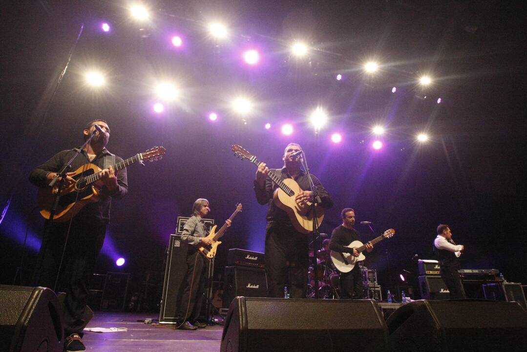 Chris Norman ir Chico & The Gypsies arenoje   