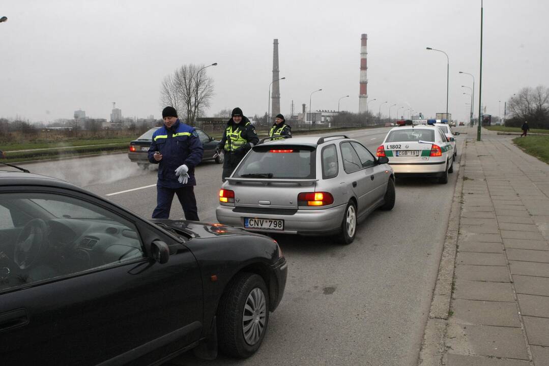 Policijos reidas Klaipėdoje