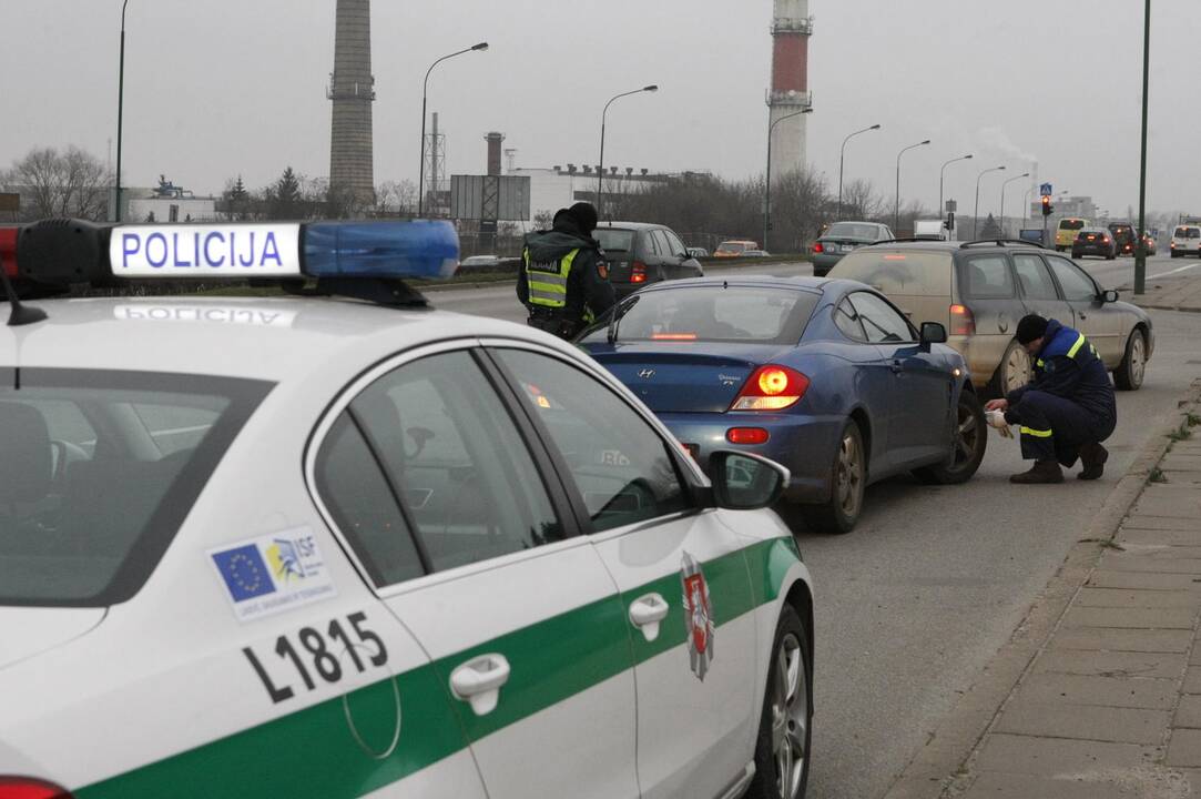 Policijos reidas Klaipėdoje