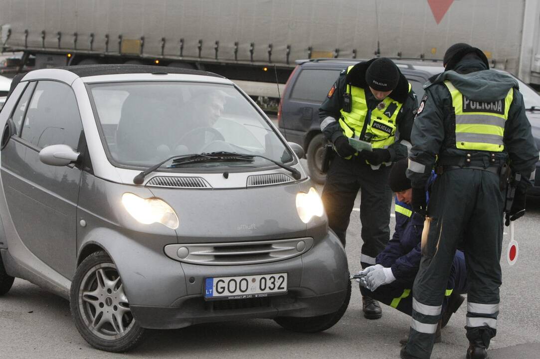 Policijos reidas Klaipėdoje