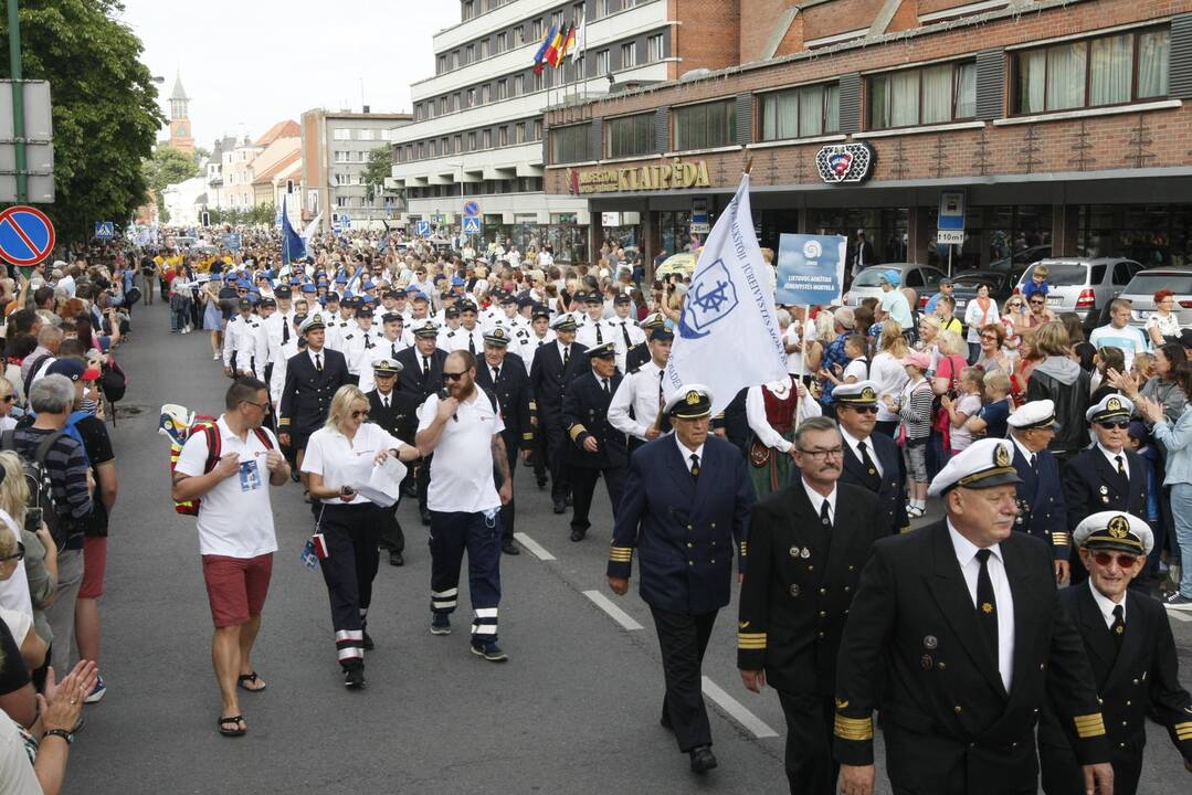 „Jūros šventės 2017“ eisena