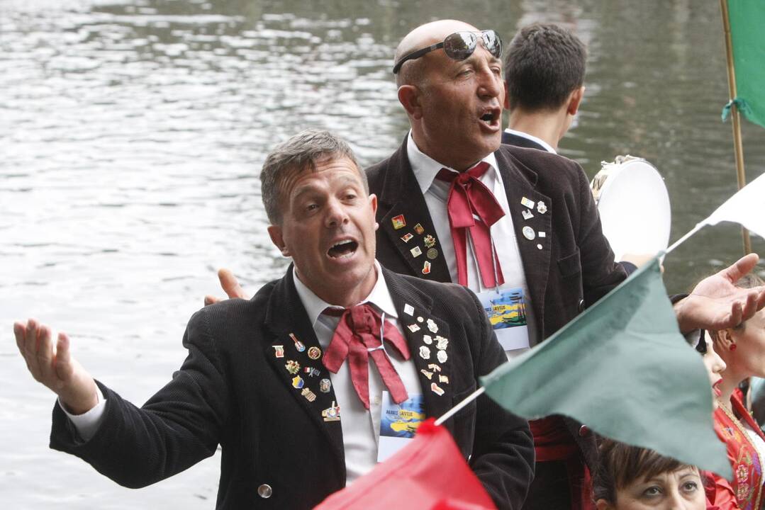 Tarptautinis folkloro festivalis "Parbėg laivelis 2016"