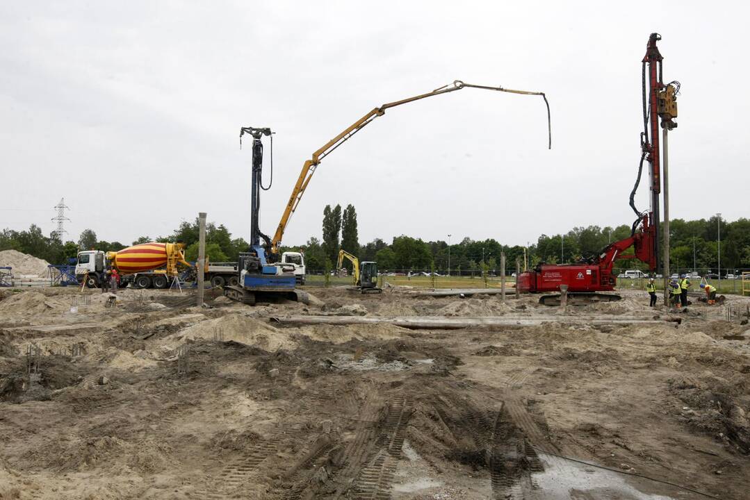 Mokslinių laboratorijų pastato statybų pradžios ceremonija