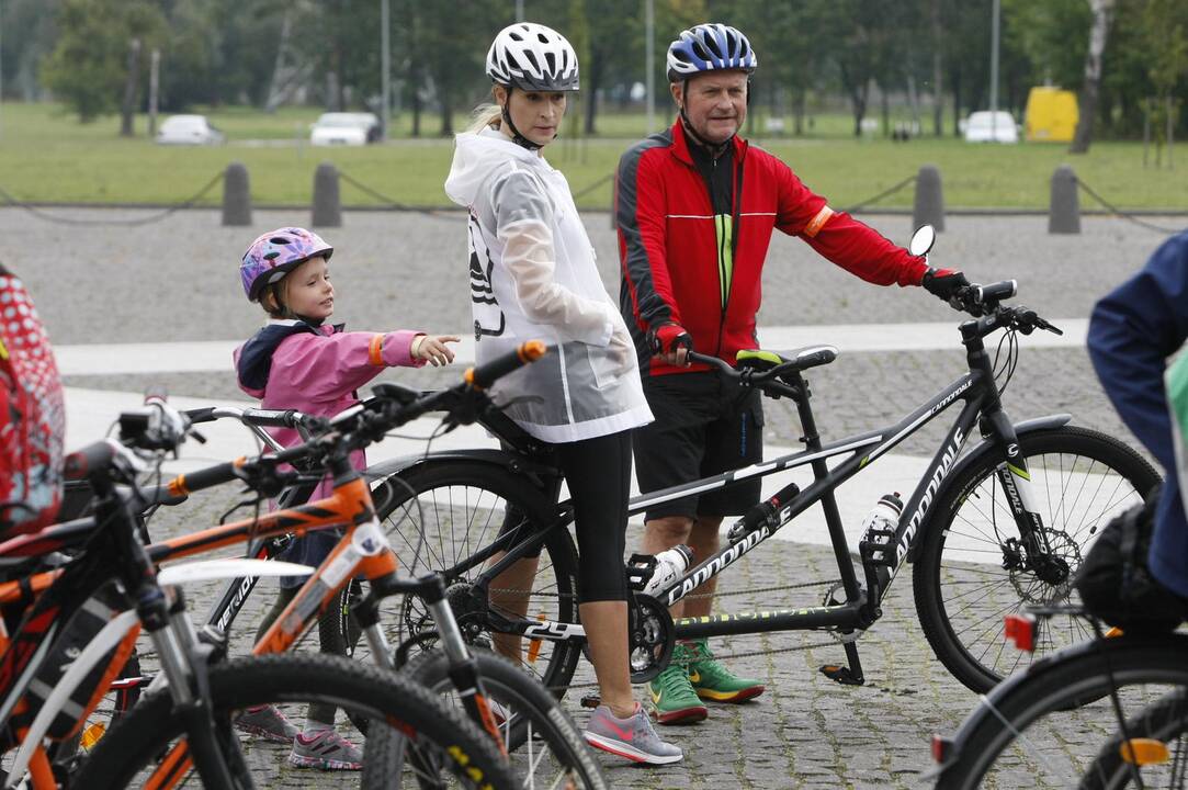 Savižudybių prevencijos dieną paminėjo dviračių žygiu