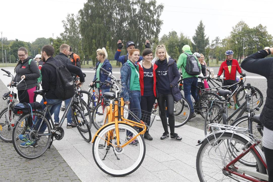 Savižudybių prevencijos dieną paminėjo dviračių žygiu