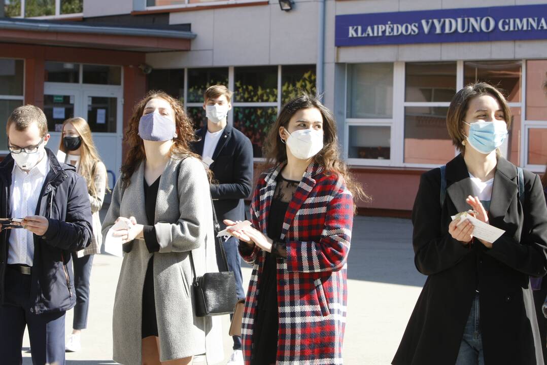 Paskutinis skambutis Klaipėdos Vydūno gimnazijoje