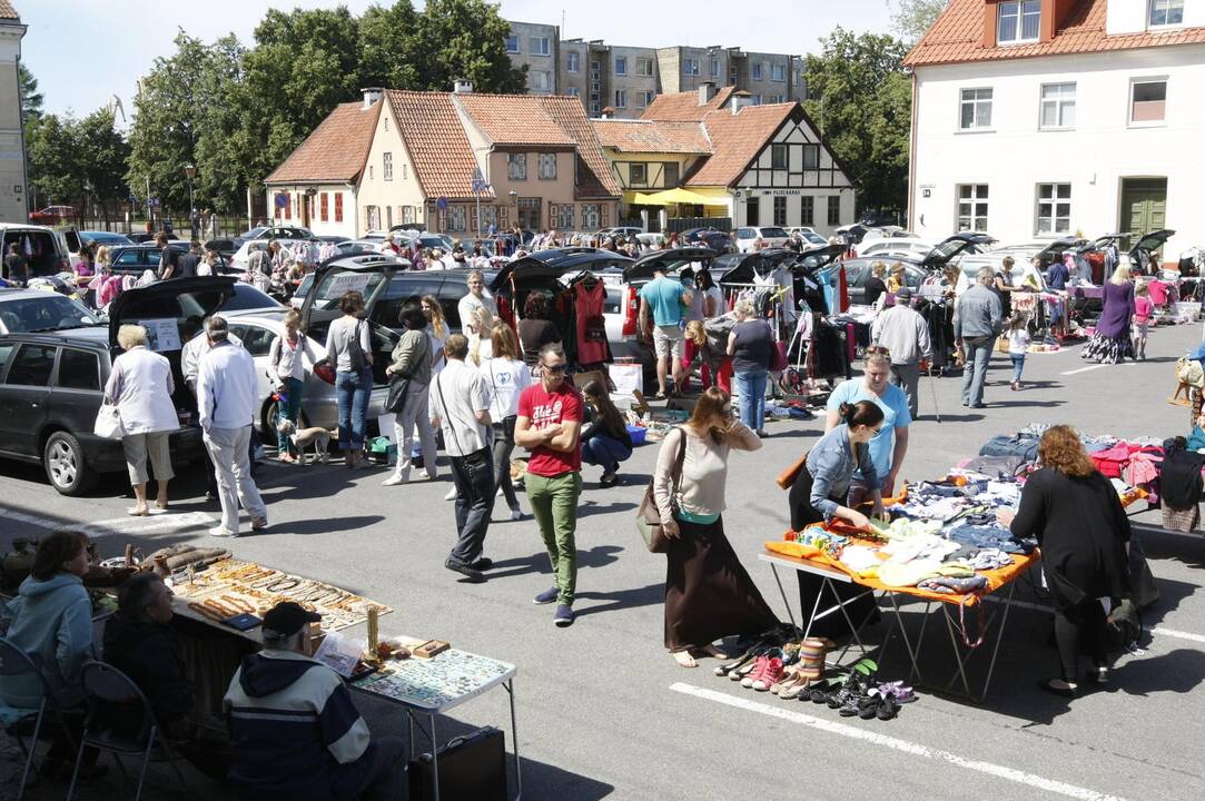 Bagažinių turgus Klaipėdoje