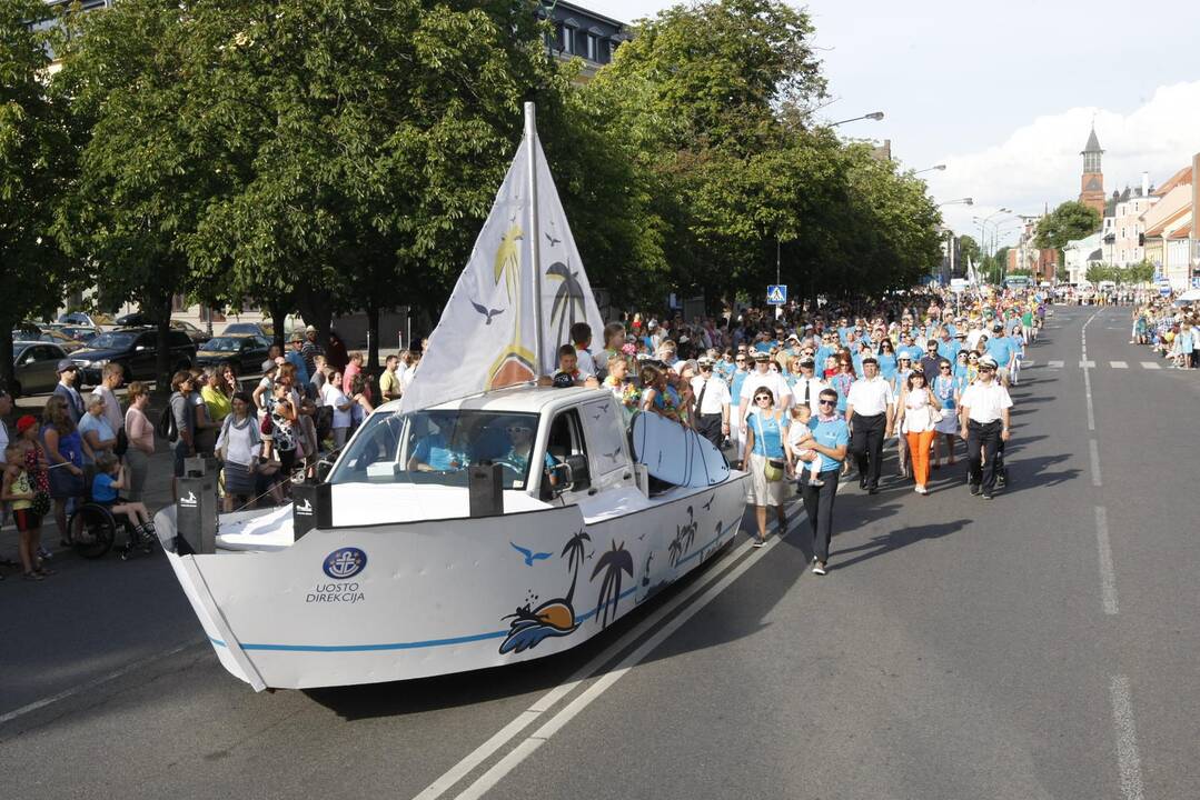 Klaipėdą drebino šventinis karnavalas