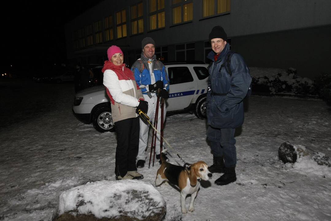 Naktinis žygis „Klaipėdos sukilėlių keliais“