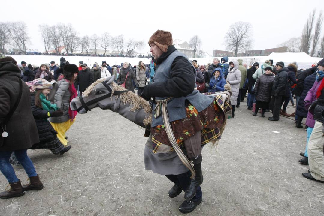 Klaipėdiečiai nenusižengė tradicijoms: per Užgavėnes išdykavo ir sudegino Morę