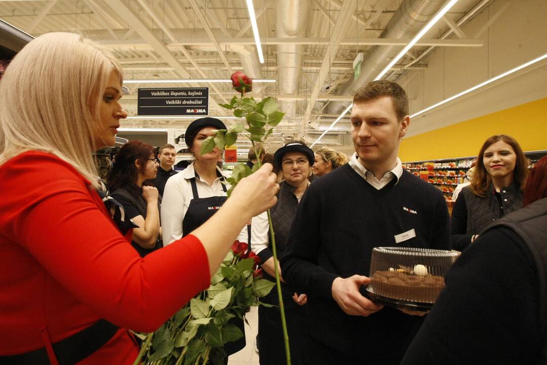 Klaipėdiečių laukta „Maxima“ stebino asortimento gausa