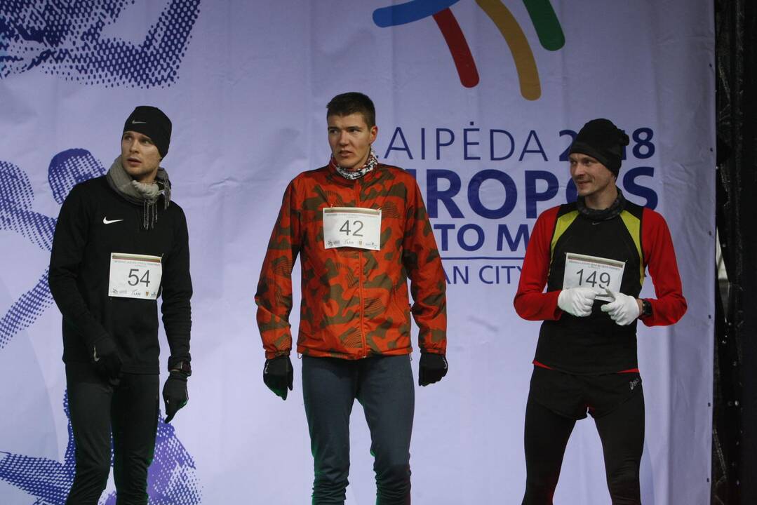 Klaipėdoje suplevėsavo Europos sporto vėliava