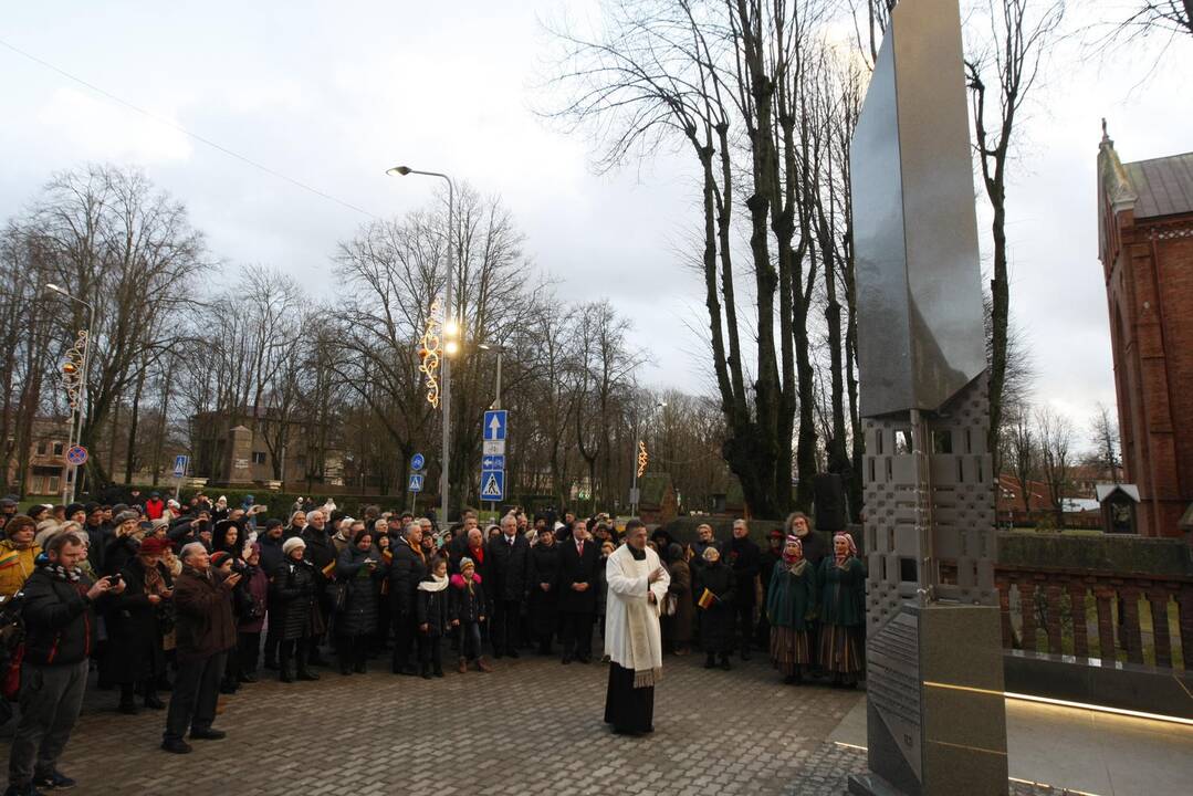 Signatarų alėjos atidarymas Palangoje