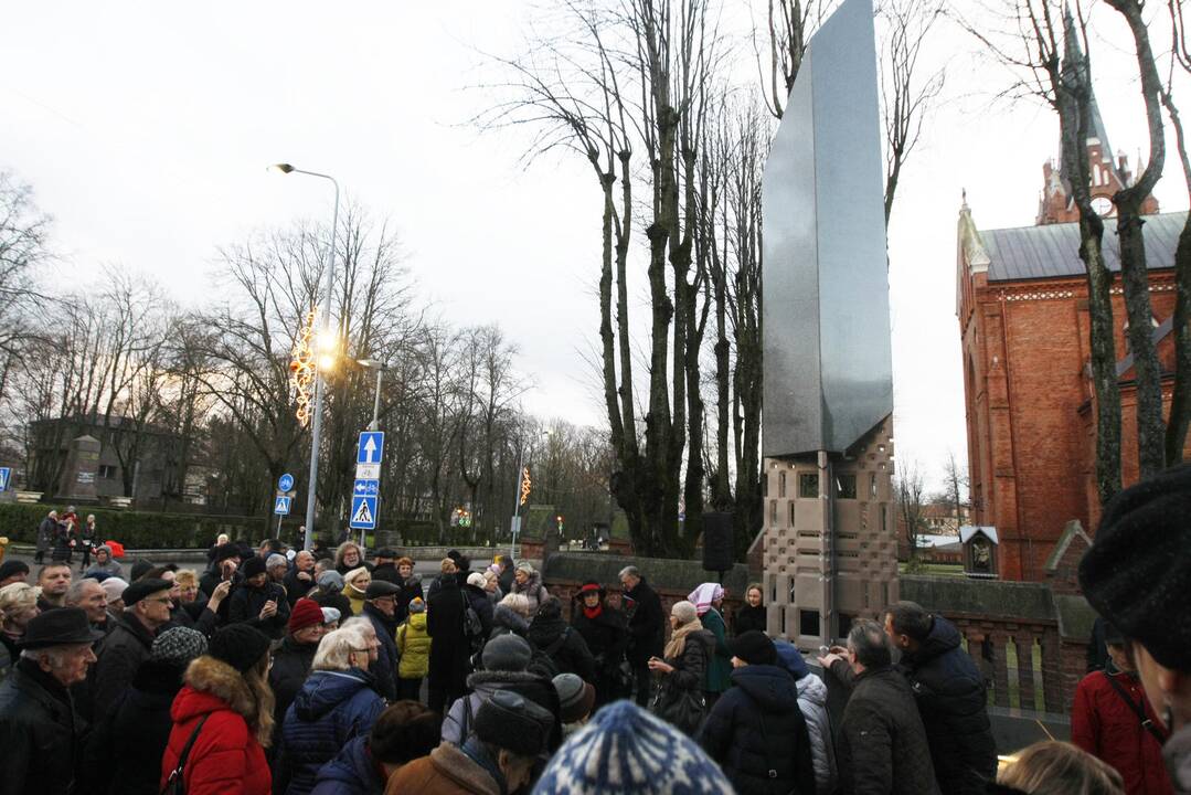 Signatarų alėjos atidarymas Palangoje