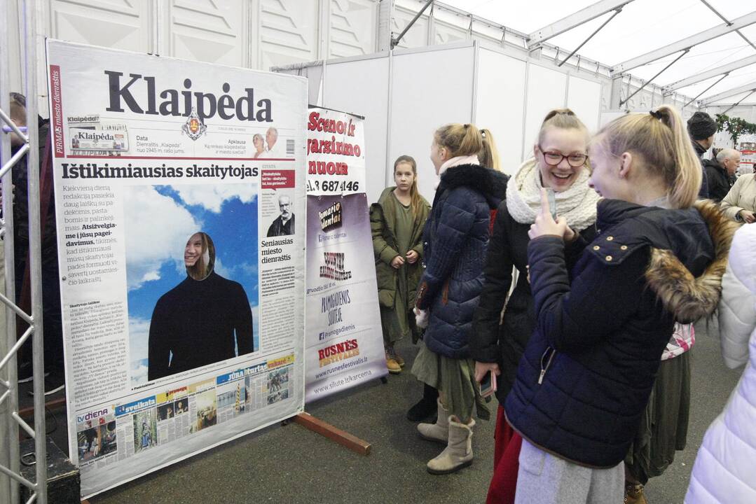 Klaipėdoje atidaryta kalėdinė mugė