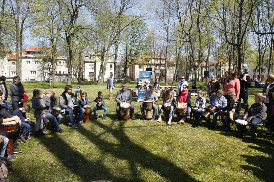 Festivalis sukvietė uostamiesčio šeimas 