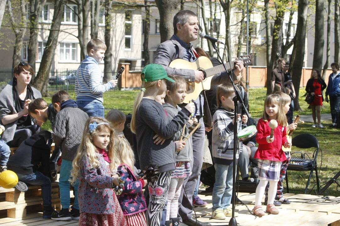 Festivalis sukvietė uostamiesčio šeimas 