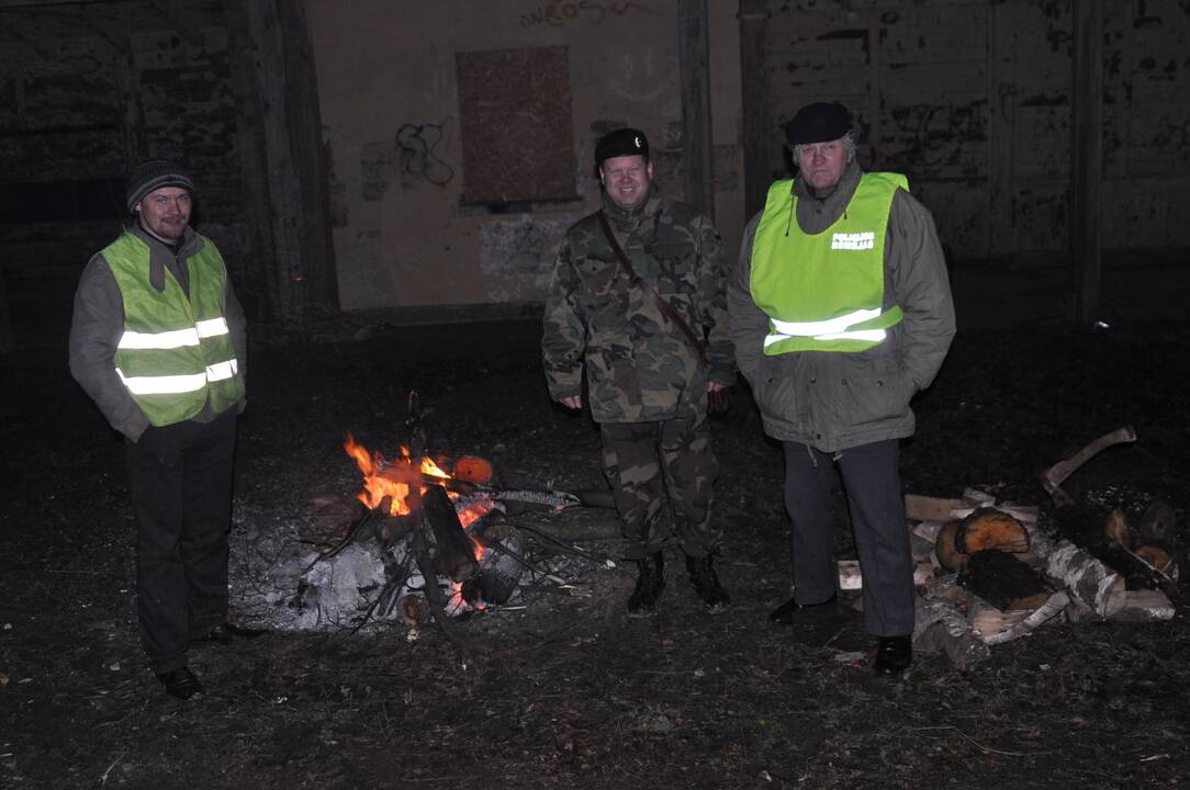 Naktininis žygis sukilimo dalyvių keliais 