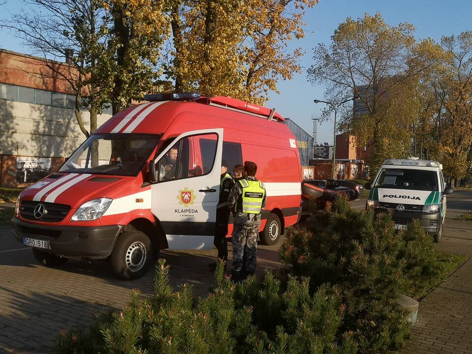 Gautas pranešimas apie Dangėje pastebėtą skenduolį