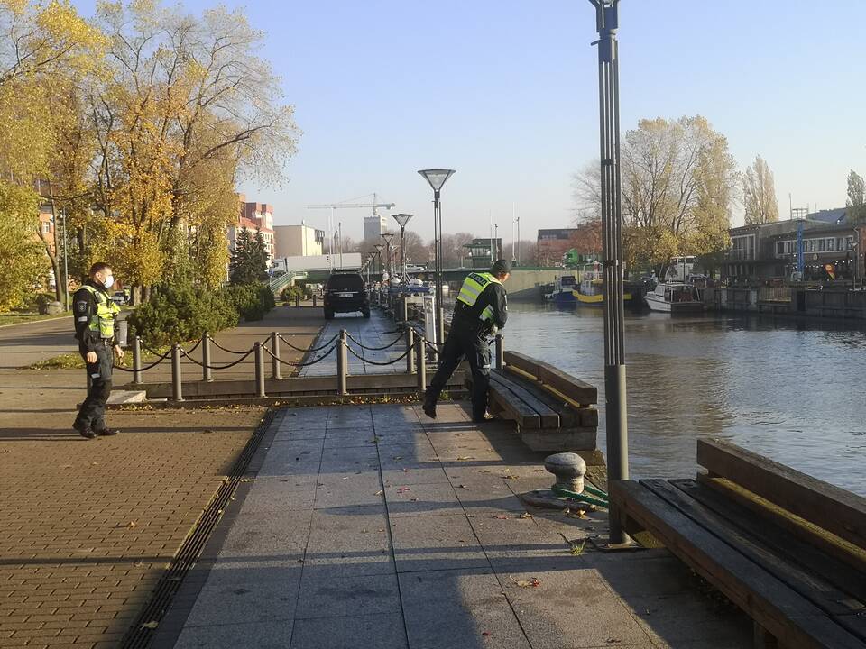 Gautas pranešimas apie Dangėje pastebėtą skenduolį