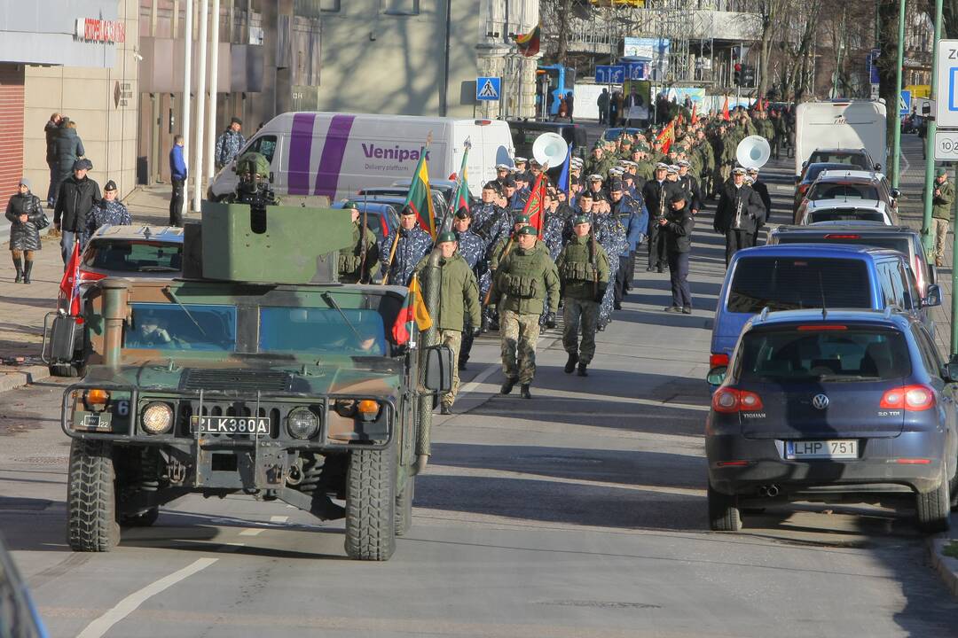 Lietuvos kariuomenės dienos minėjimas Klaipėdoje