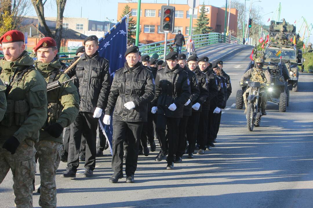 Lietuvos kariuomenės dienos minėjimas Klaipėdoje