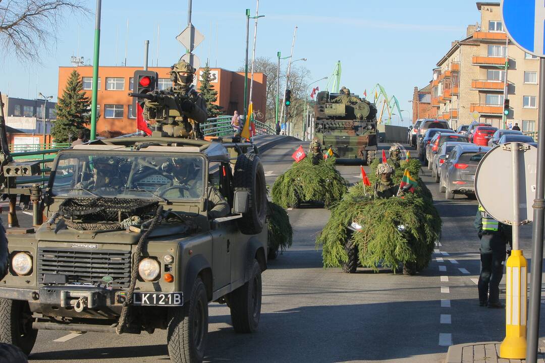 Lietuvos kariuomenės dienos minėjimas Klaipėdoje