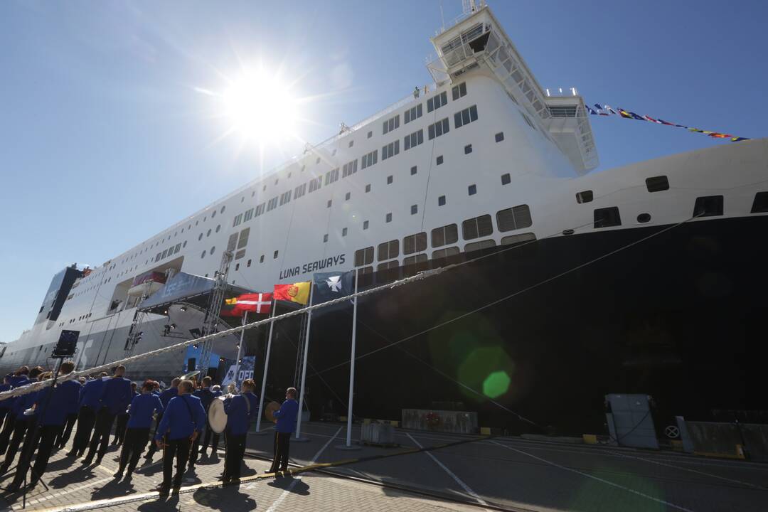 DFDS kelto vardo suteikimo ceremonija