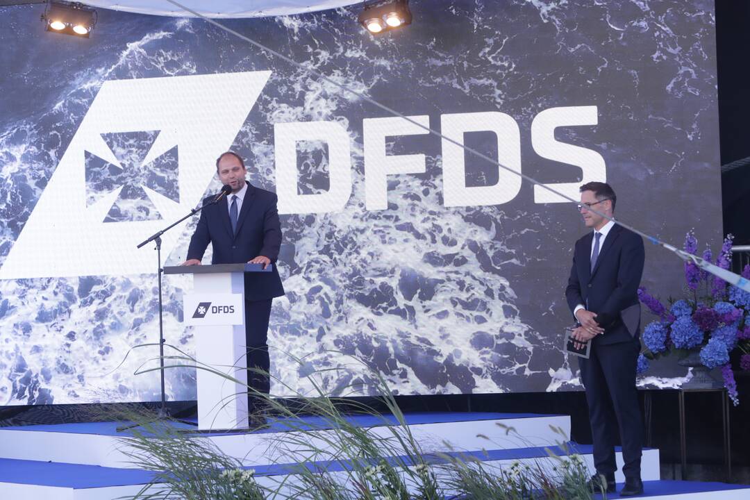 DFDS kelto vardo suteikimo ceremonija