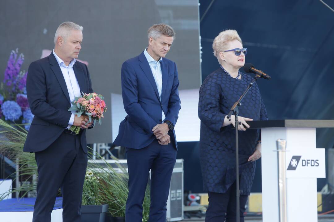 DFDS kelto vardo suteikimo ceremonija