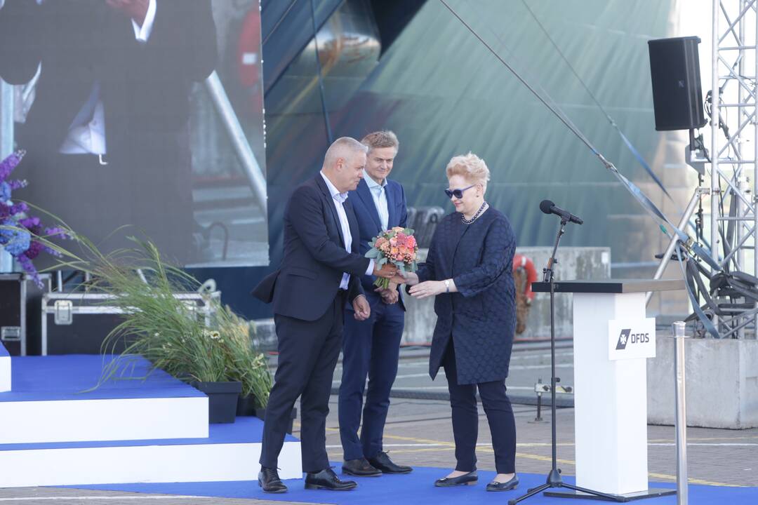 DFDS kelto vardo suteikimo ceremonija