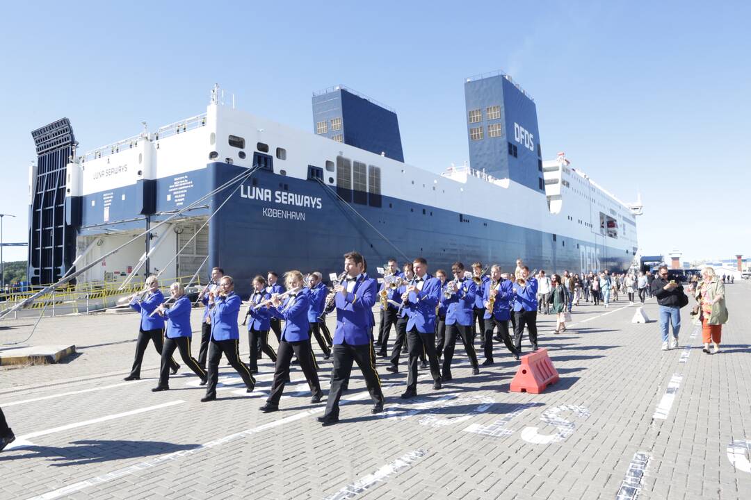 DFDS kelto vardo suteikimo ceremonija