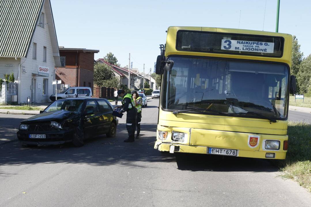 Avarija Naikupės gatvėje