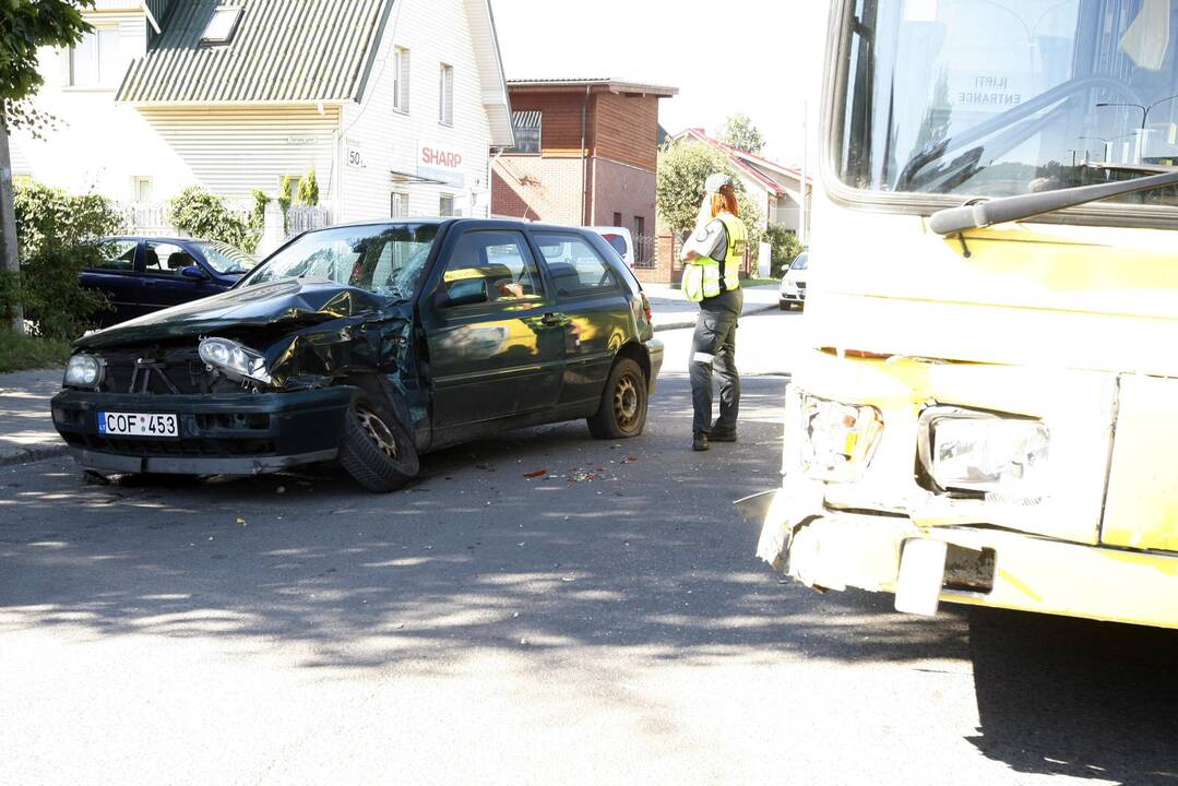 Avarija Naikupės gatvėje