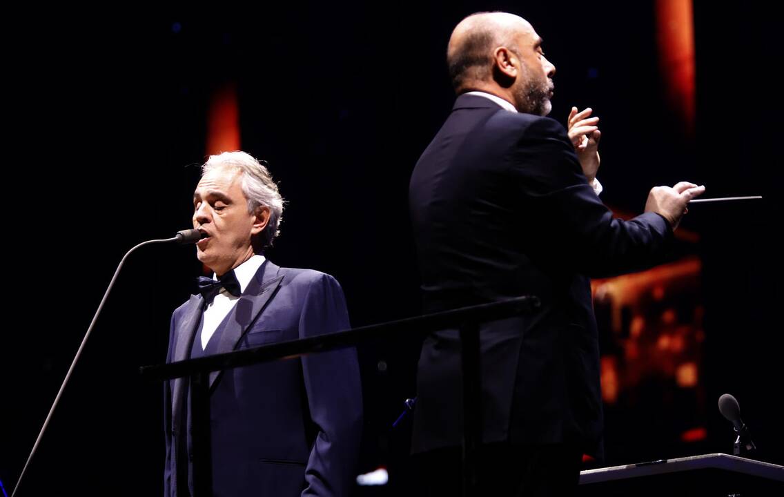 Andrea Bocelli koncertas "Žalgirio" arenoje