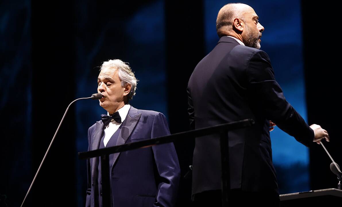 Andrea Bocelli koncertas "Žalgirio" arenoje