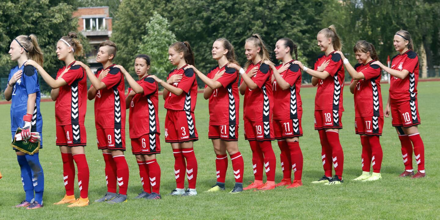 Baltijost taurė WU-17 futbolo rungtynės Lietuva - Estija 4:0