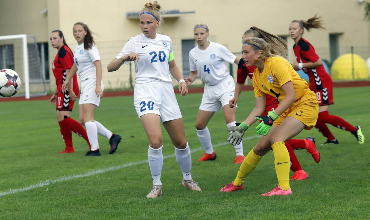 Baltijost taurė WU-17 futbolo rungtynės Lietuva - Estija 4:0