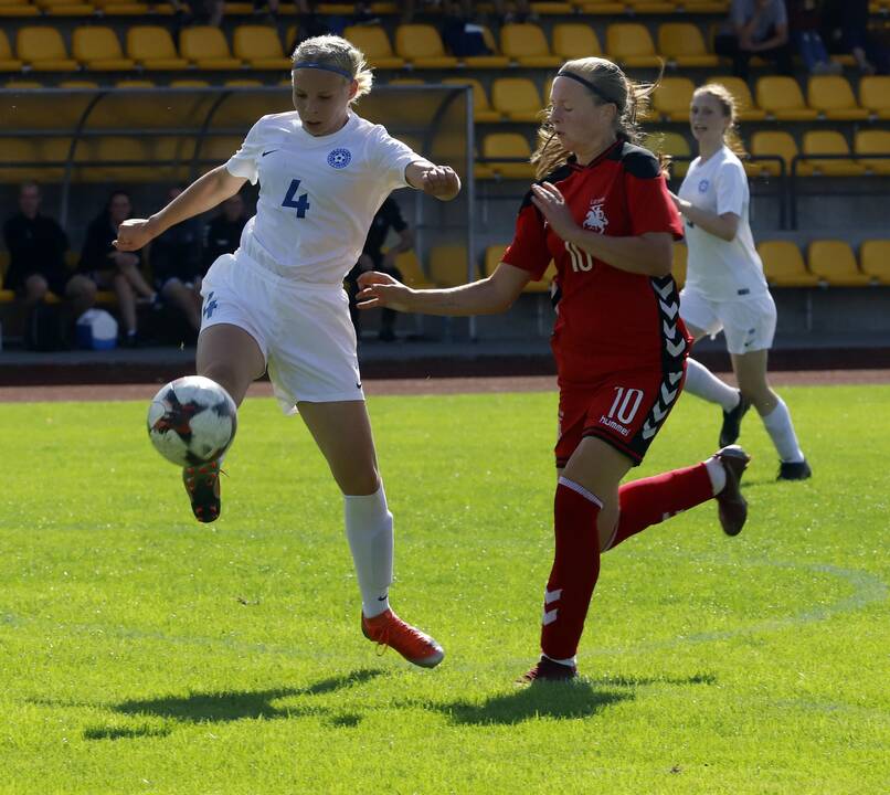 Baltijost taurė WU-17 futbolo rungtynės Lietuva - Estija 4:0