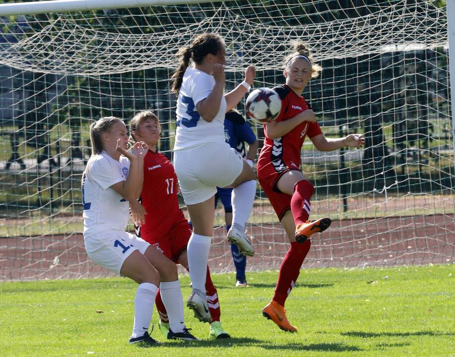 Baltijost taurė WU-17 futbolo rungtynės Lietuva - Estija 4:0