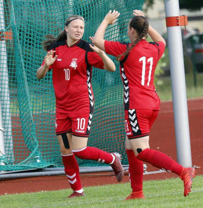 Baltijost taurė WU-17 futbolo rungtynės Lietuva - Estija 4:0