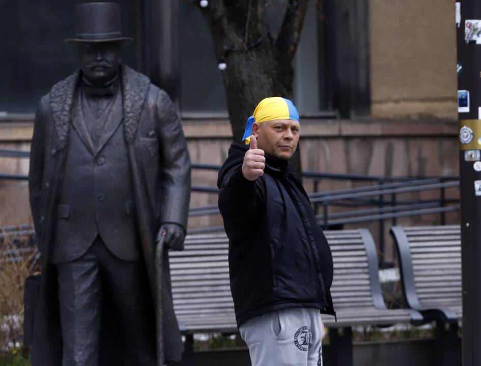 „Išleisk grikius į karą“ akcija Kaune
