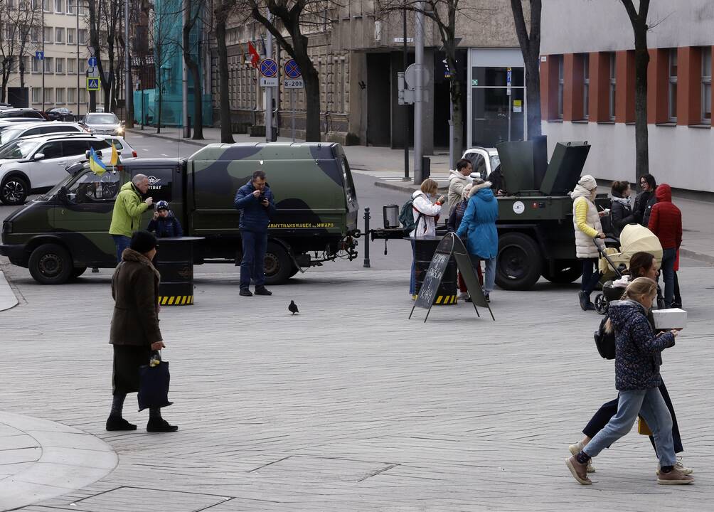 „Išleisk grikius į karą“ akcija Kaune