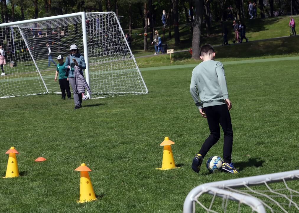 Atnaujinto Santakos parko atidarymas