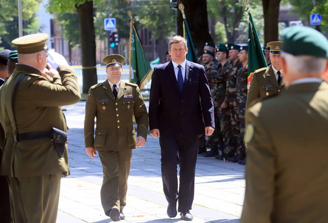 LŠS vadų keitimosi ceremonija