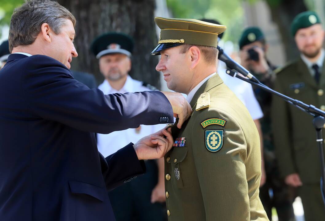 LŠS vadų keitimosi ceremonija