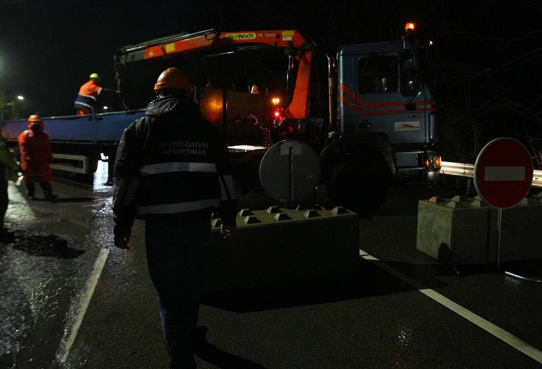 Blokuojami įvažiavimai į Kauną