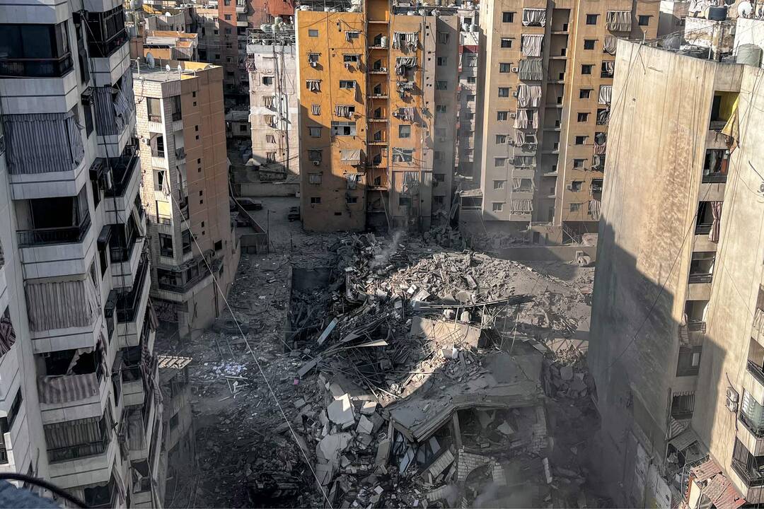 Izraelis smogė Beiruto priemiesčiams